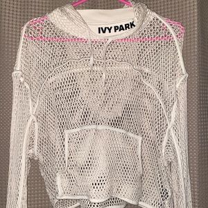 Ladies ivy park fish net hoody